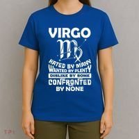 Virgo Hated By Y August September Zodiac Birthday Cool Gift T-Shirt thumb 4