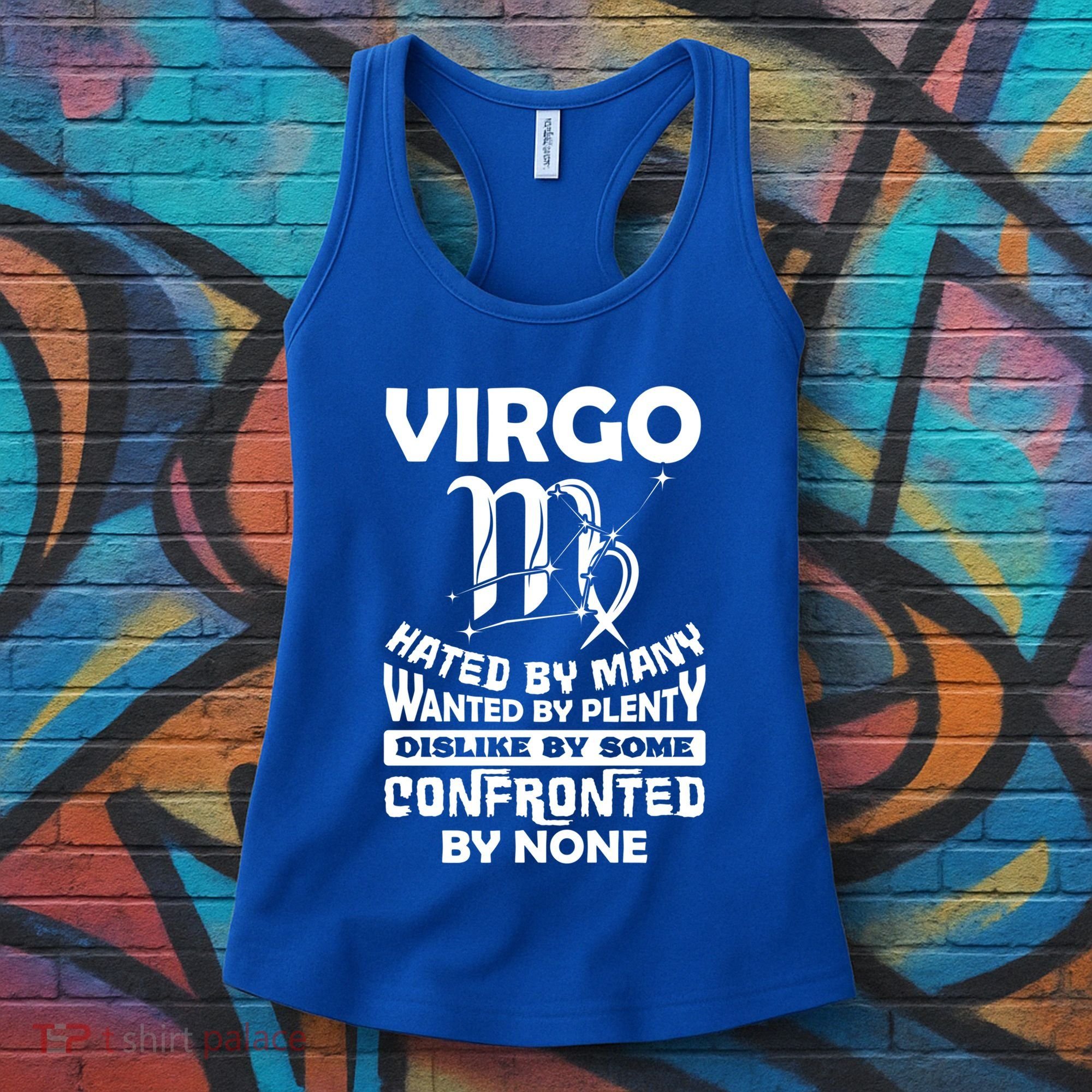 Virgo Hated By Y August September Zodiac Birthday Cool Gift Women's Tank Top