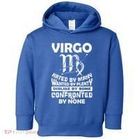 Virgo Hated By Y August September Zodiac Birthday Cool Gift Toddler Hoodie thumb 0