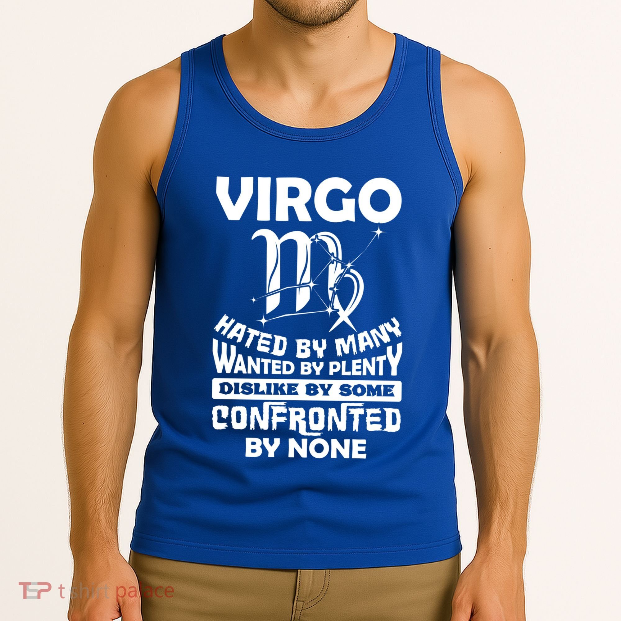 Virgo Hated By Y August September Zodiac Birthday Cool Gift Tank Top