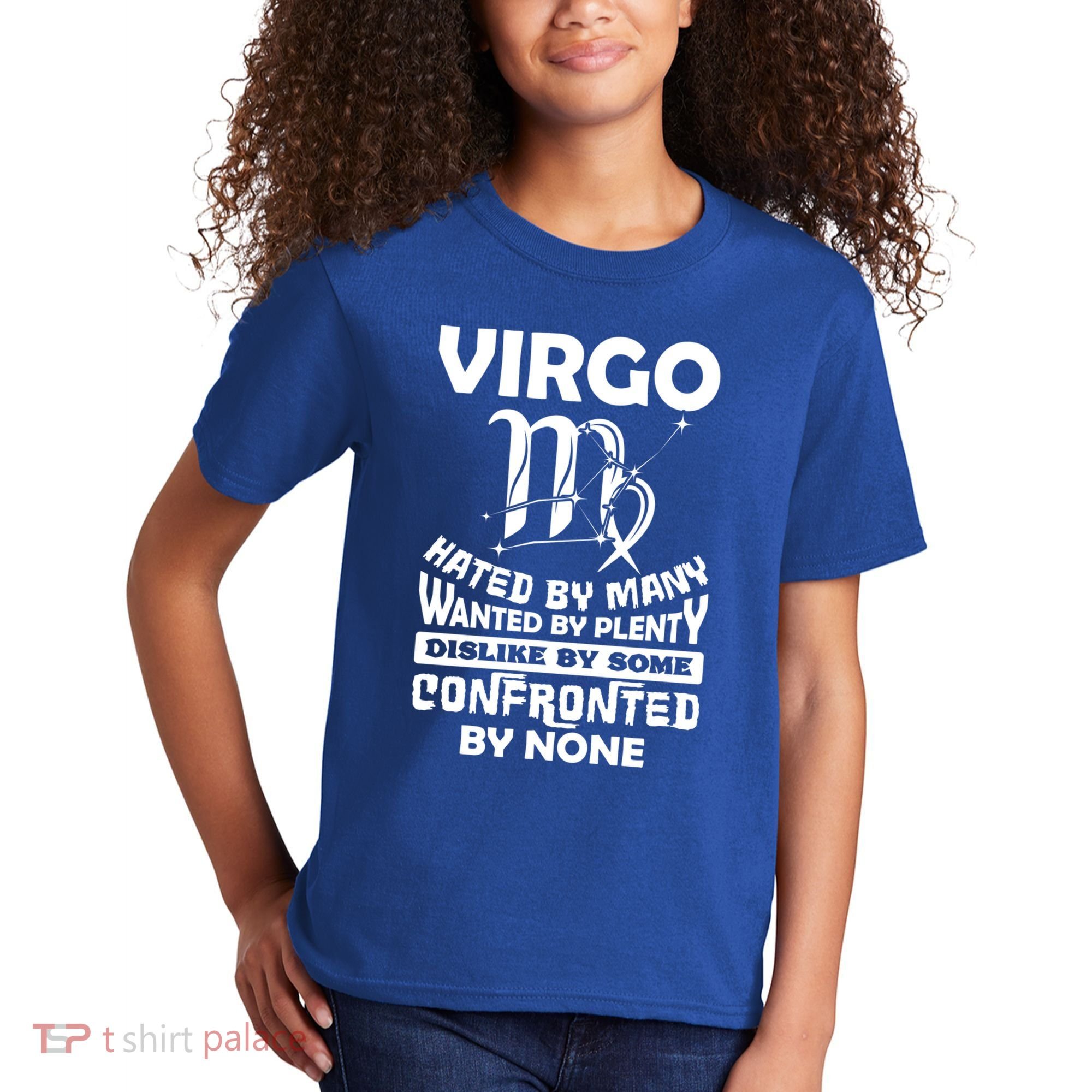 Virgo Hated By Y August September Zodiac Birthday Cool Gift Kids T-Shirt