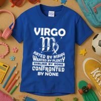 Virgo Hated By Y August September Zodiac Birthday Cool Gift Kids T-Shirt thumb 3