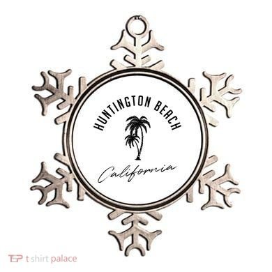 Vintage Huntington Beach California Ornament