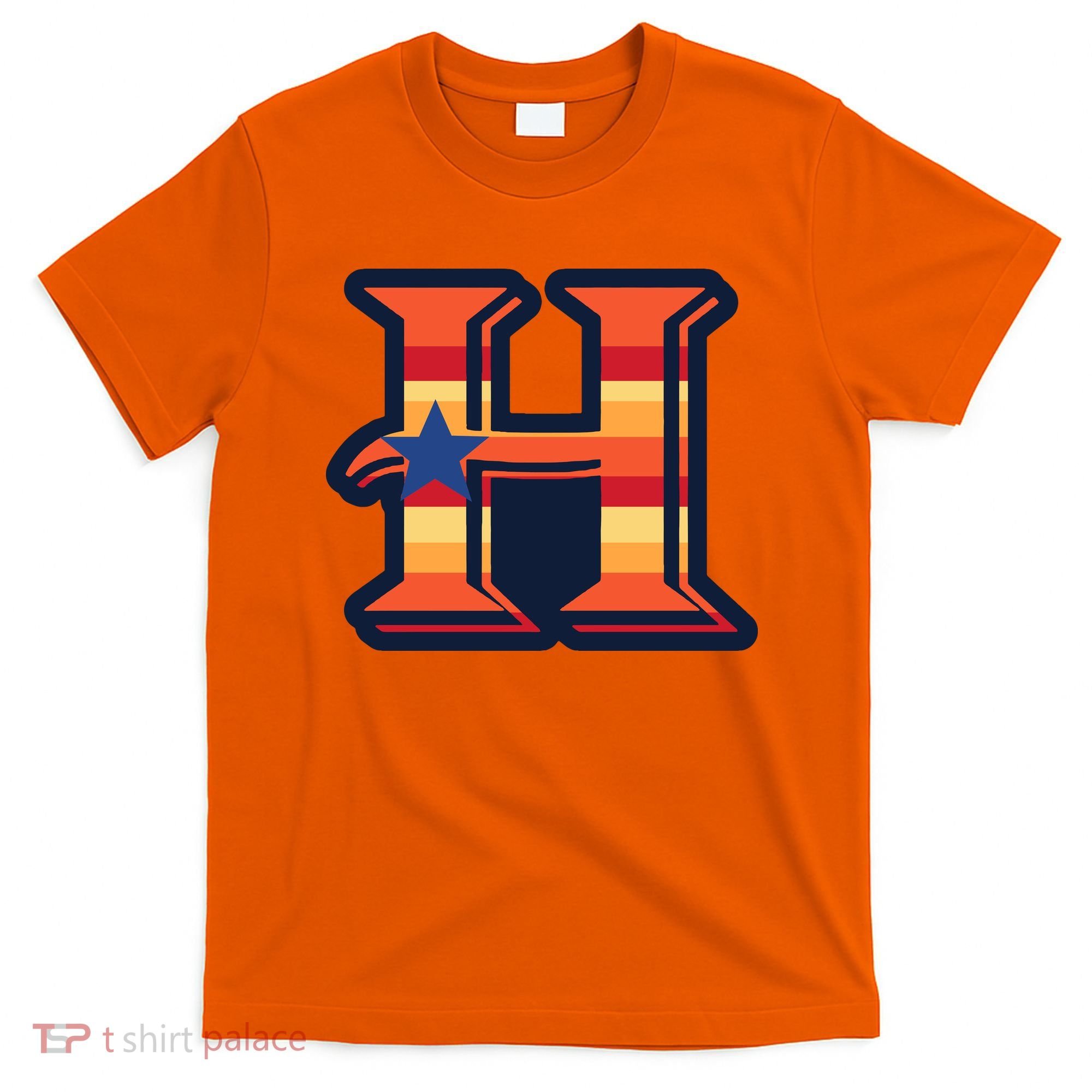 Vintage Houston Baseball H Vintage HTown Love City Texas T-Shirt