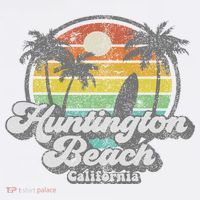 Vintage Huntington Beach California Surfing Retro Surf Gift T-Shirt thumb 7