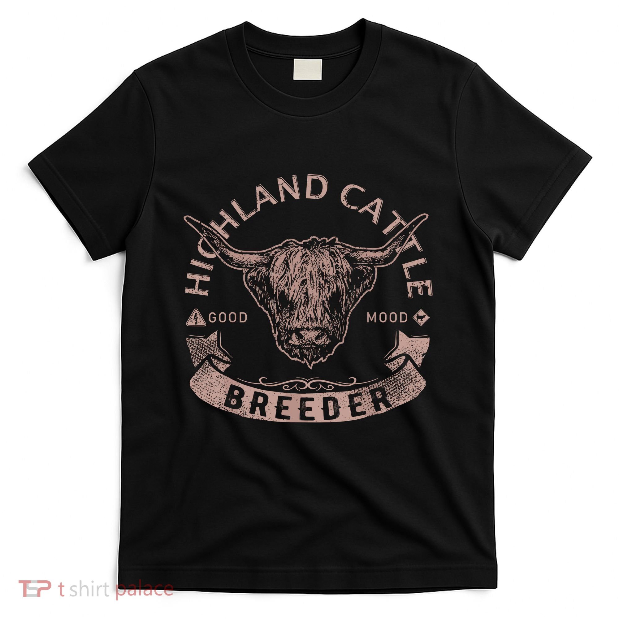 Vintage Highland Cattle Breeder & Scottish Cow Farmers Stuff T-Shirt
