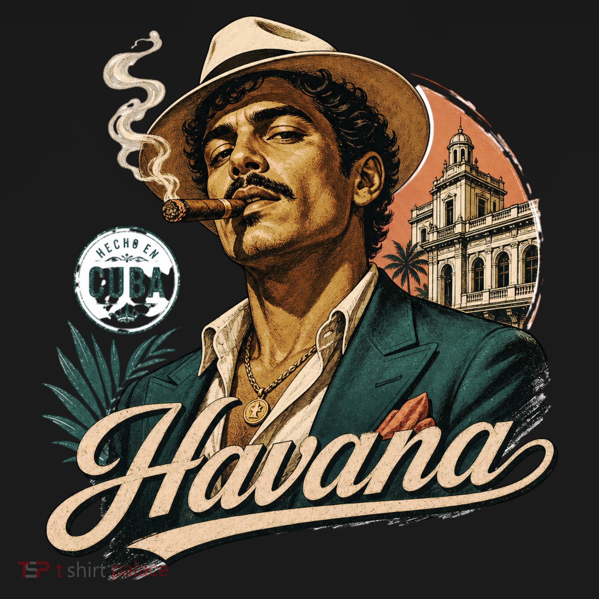 Vintage Havana Classic Cuban Culture Vibes T-Shirt
