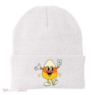 Vintage Halloween Candy Corn Costume Beanie
