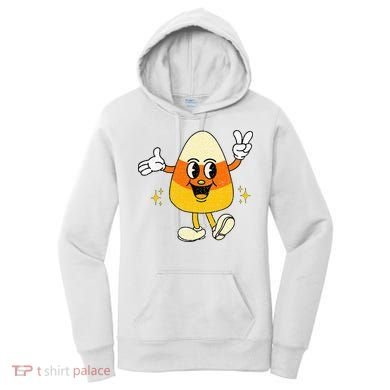Vintage Halloween Candy Corn Costume Women's Hoodie