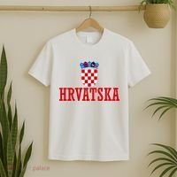 Vintage Hrvatska Croatia National Pride Flag T-Shirt thumb 2