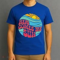 Vintage Here Comes The Sun Emblem T-Shirt thumb 3