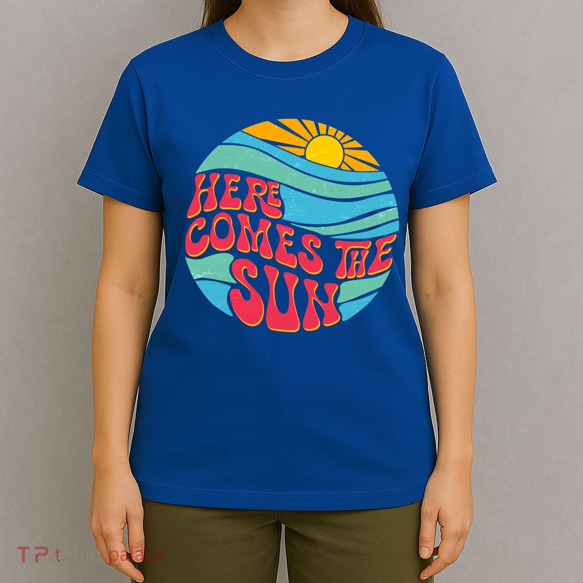 Vintage Here Comes The Sun Emblem T-Shirt