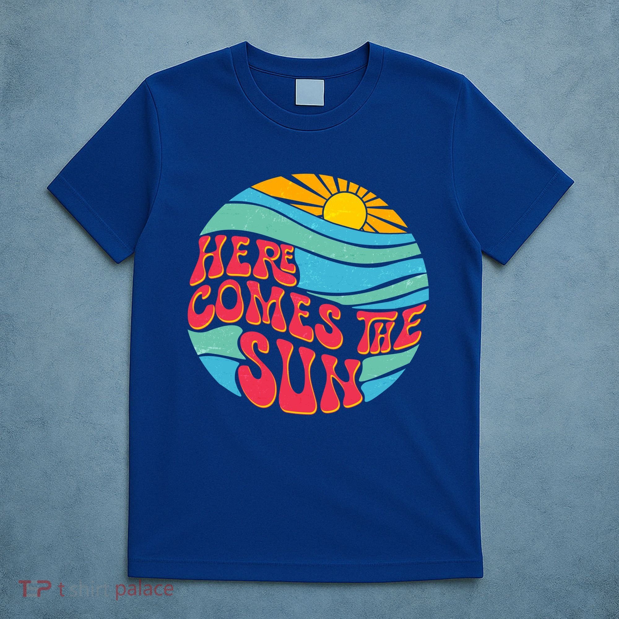Vintage Here Comes The Sun Emblem T-Shirt