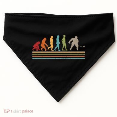 Vintage Hockey Evolution USA-Made Doggie Bandana