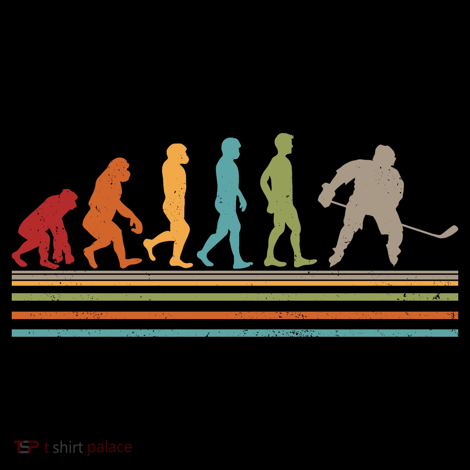 Vintage Hockey Evolution T-Shirt