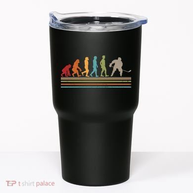 Vintage Hockey Evolution Tumbler