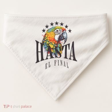 Venezuela Hasta El Final USA-Made Doggie Bandana