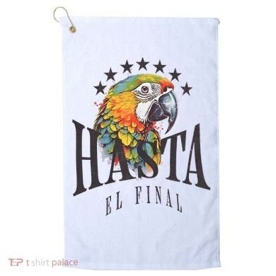 Venezuela Hasta El Final Golf Towel