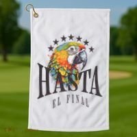 Venezuela Hasta El Final Golf Towel thumb 1