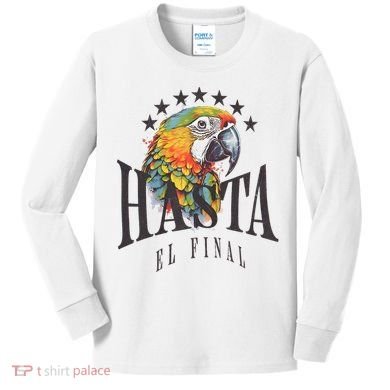 Venezuela Hasta El Final Kids Long Sleeve Shirt