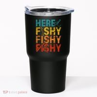Vinatge Here Fishy Fishy Fishy Gift Tumbler thumb 0