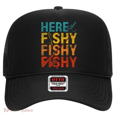 Vinatge Here Fishy Fishy Fishy Gift Hat