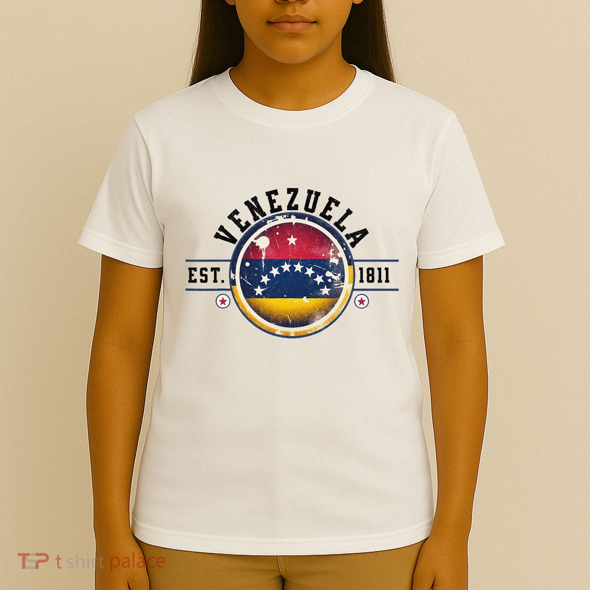 Venezuela Hispanic Heritage Month Proud Venezuelan Flag T-Shirt