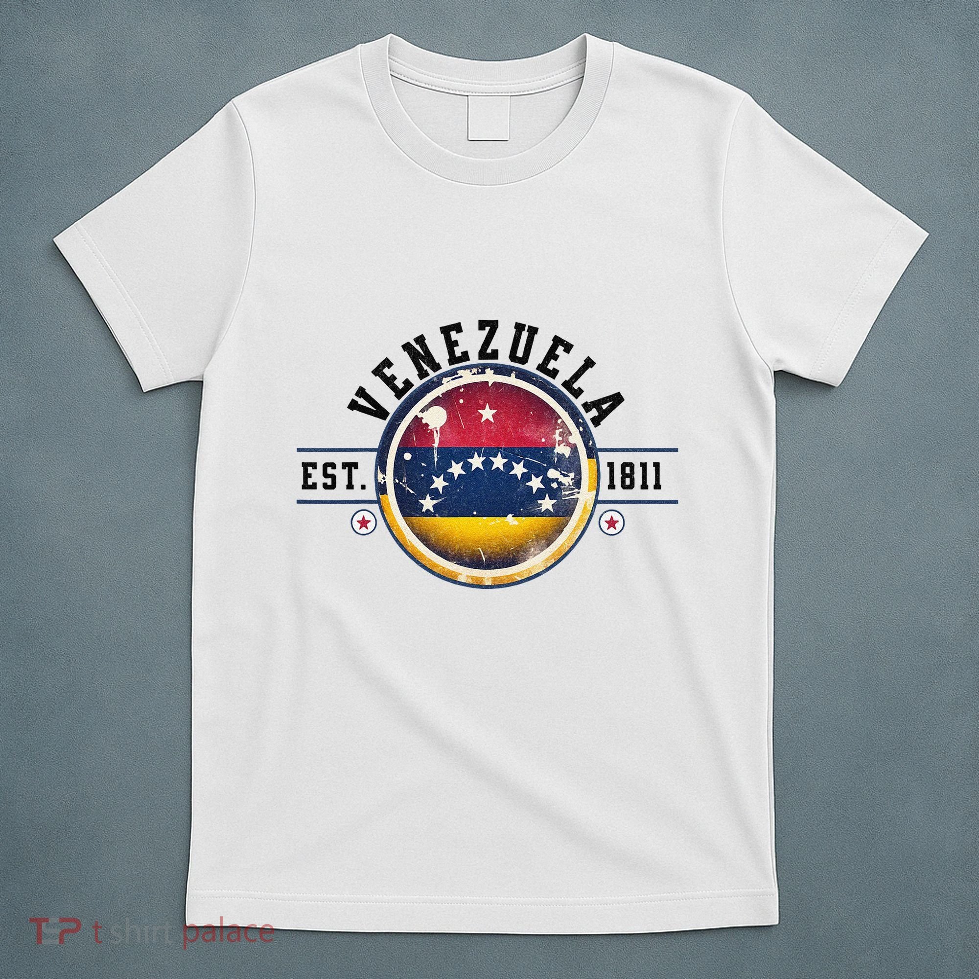 Venezuela Hispanic Heritage Month Proud Venezuelan Flag T-Shirt