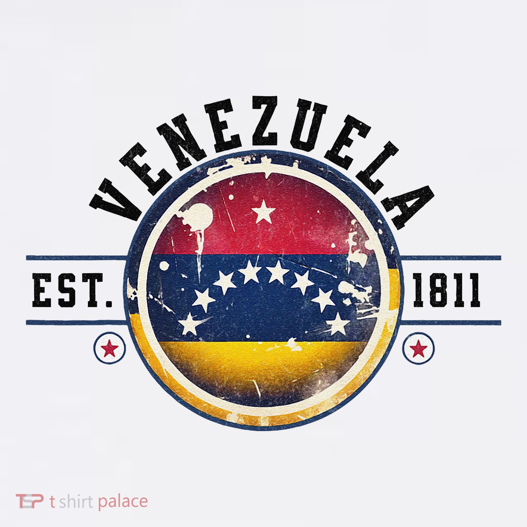 Venezuela Hispanic Heritage Month Proud Venezuelan Flag T-Shirt