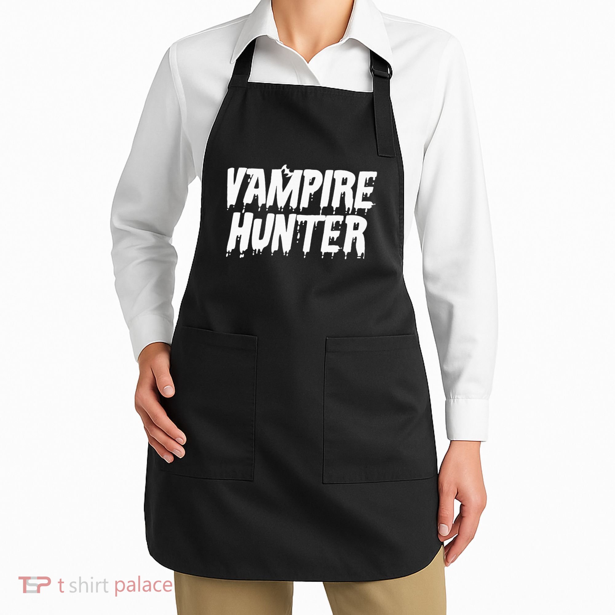 Vampire Hunter Halloween Costume Apron