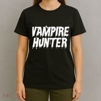 Vampire Hunter Halloween Costume T-Shirt thumb 4