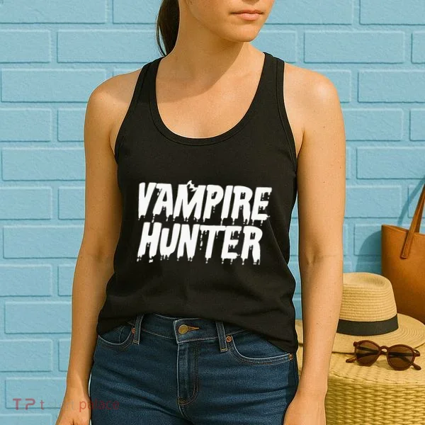 Vampire Hunter Halloween Costume Women's Tank Top