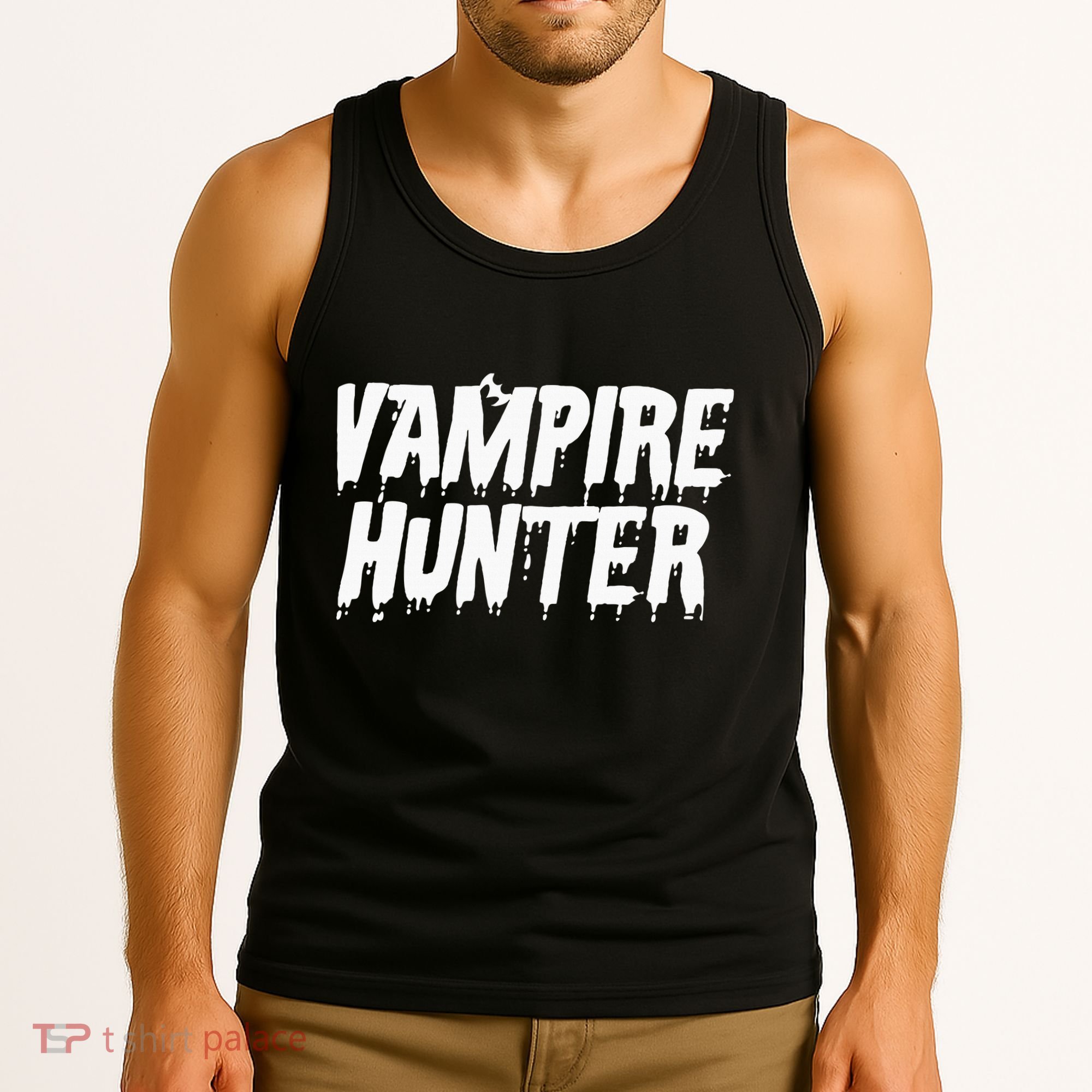 Vampire Hunter Halloween Costume Tank Top