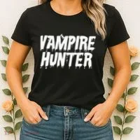 Vampire Hunter Halloween Costume Women's T-Shirt thumb 2
