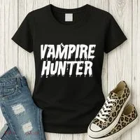 Vampire Hunter Halloween Costume Women's T-Shirt thumb 3