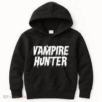 Vampire Hunter Halloween Costume Kids Hoodie thumb 0
