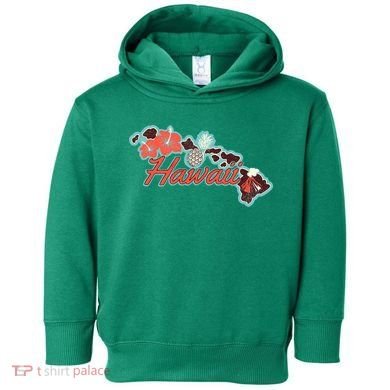 Vintage Hawaii Island Toddler Hoodie