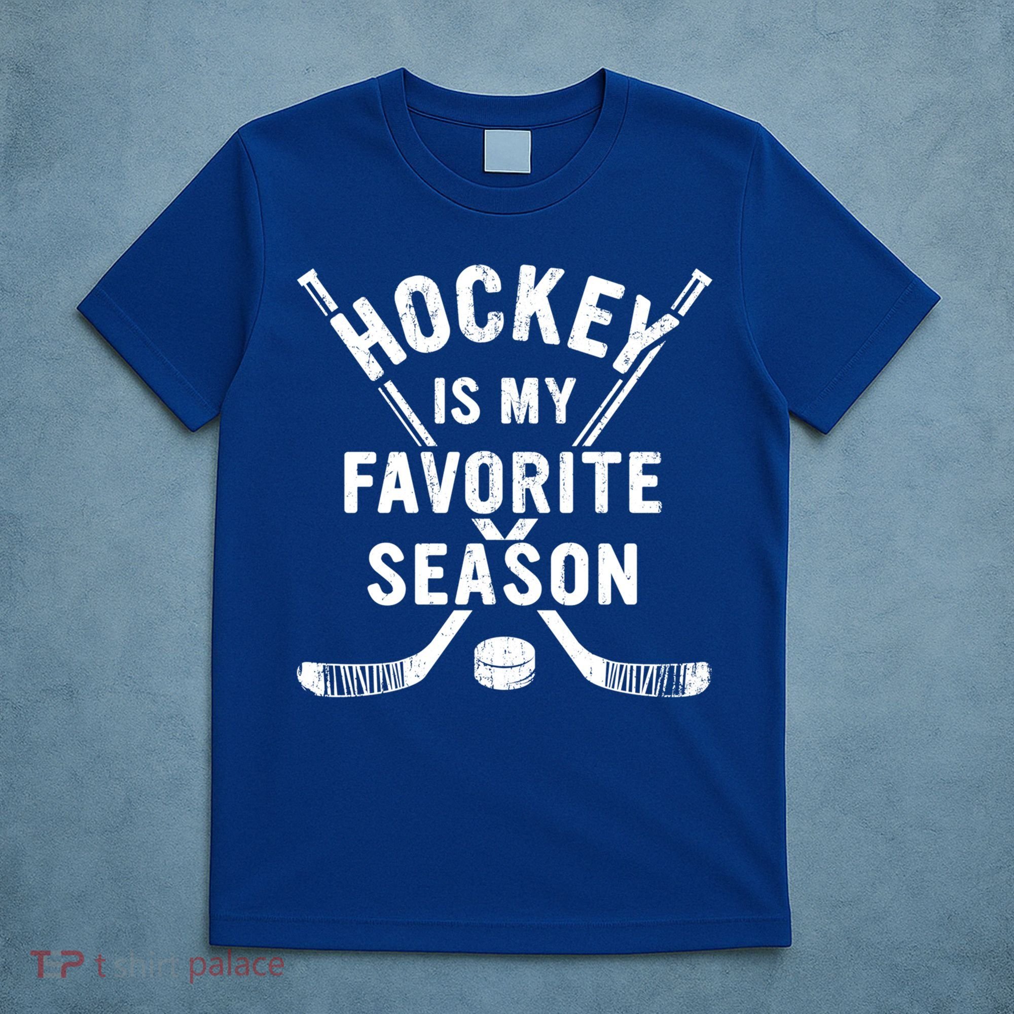 Vintage Hockey Is My Favorite Season Gift T-Shirt