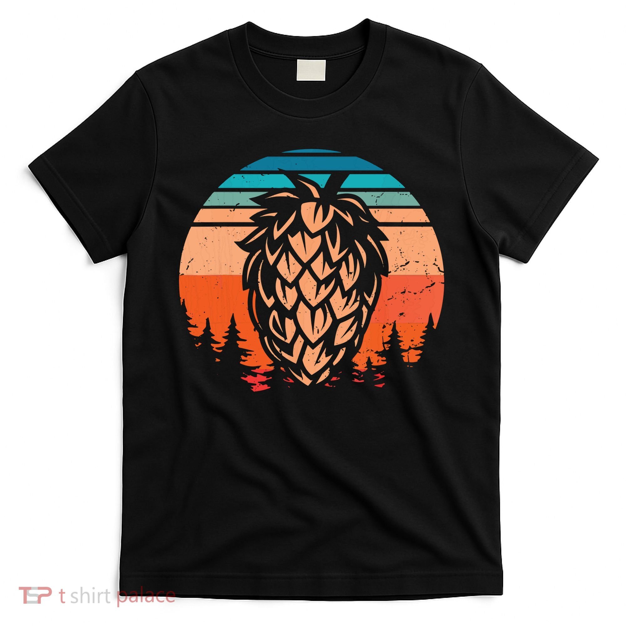 Vintage Hop Leaf Shirt Home Brewers & Lovers Of Hoppy Beer T-Shirt