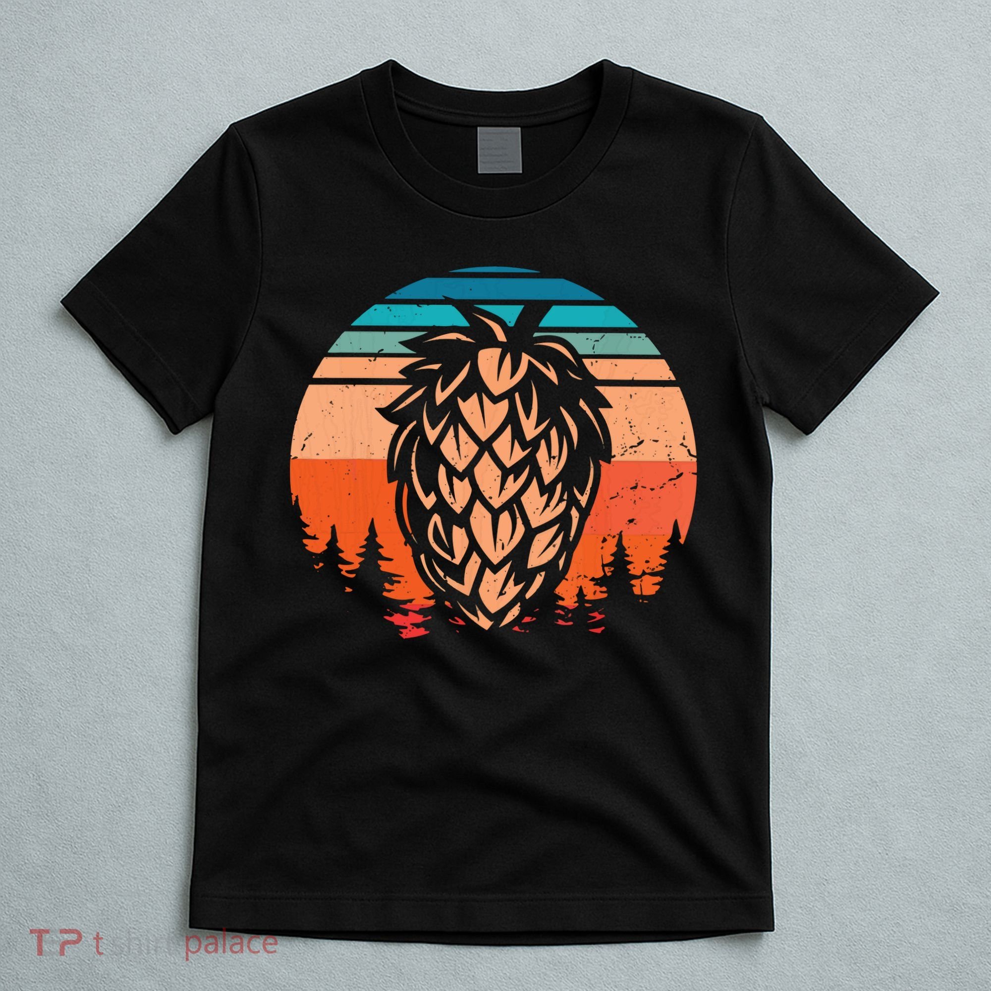 Vintage Hop Leaf Shirt Home Brewers & Lovers Of Hoppy Beer T-Shirt