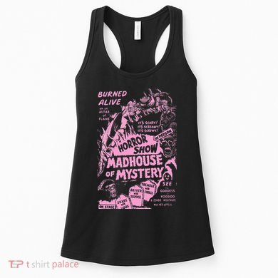 Vintage Halloween Monsters Slasher Horror Movie Horror Show Women's Tank Top