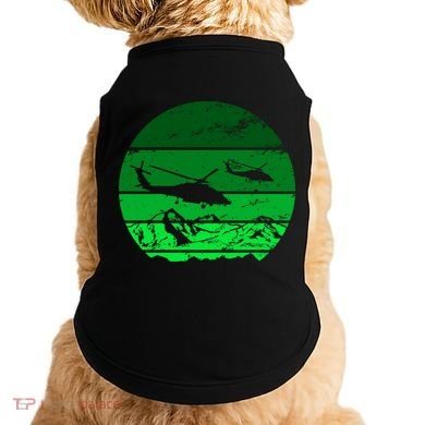 Vintage Helicopter Mountain Doggie Tank