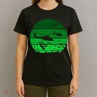Vintage Helicopter Mountain T-Shirt thumb 4