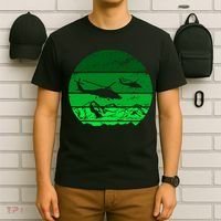 Vintage Helicopter Mountain T-Shirt thumb 6