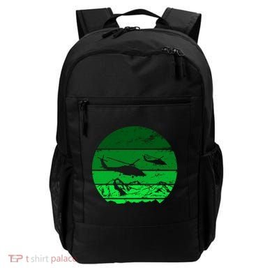 Vintage Helicopter Mountain Backpack