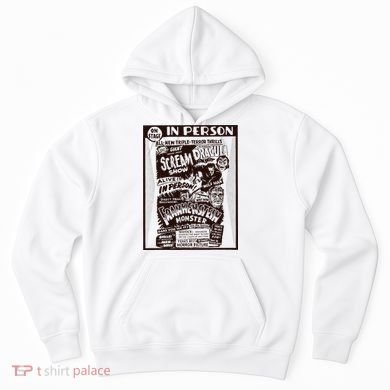Vintage Horror Movie Monsters Wolfman Dracula Frankenstein Hoodie