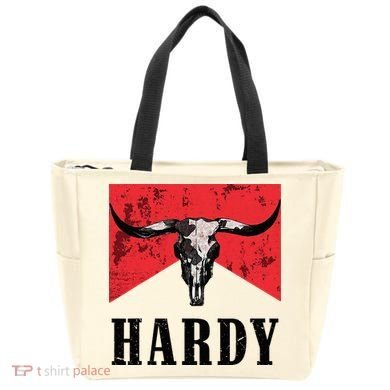 Vintage Hardy Personalized Western Style Tote Bag