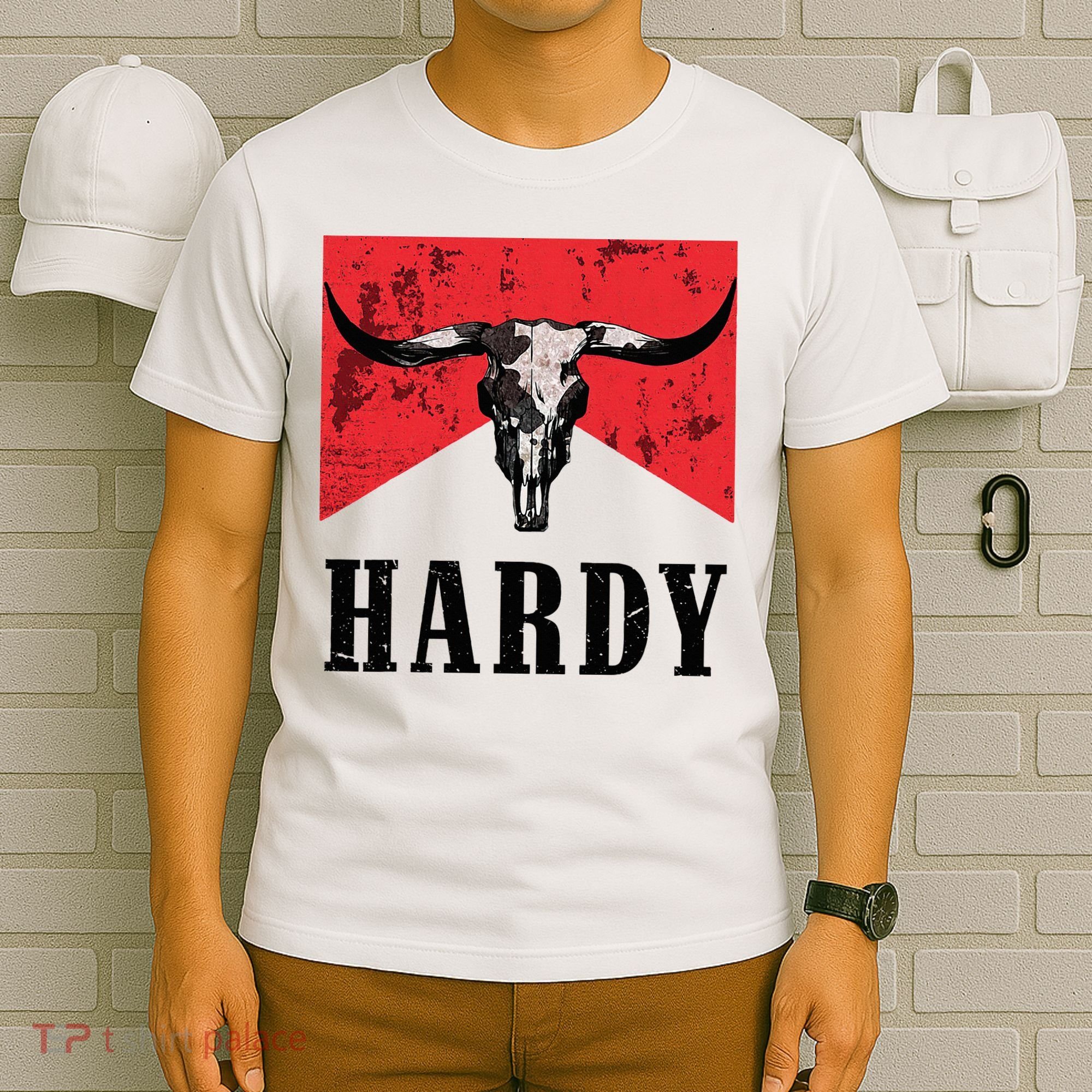 Vintage Hardy Personalized Western Style T-Shirt