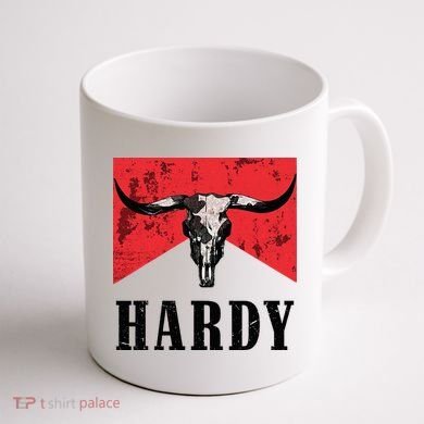 Vintage Hardy Personalized Western Style Coffee Mug back