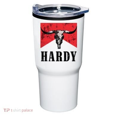 Vintage Hardy Personalized Western Style Tumbler